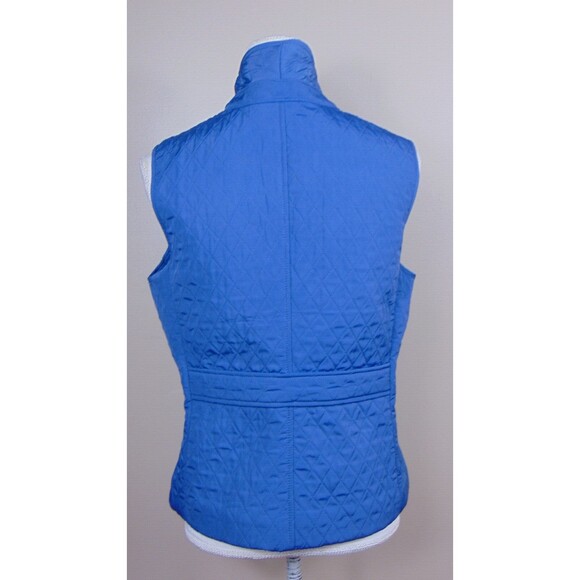 Talbots Blue Barn Chore Coat Jacket Vest Quilted Womens Size Small Equestrian - Picture 6 of 8